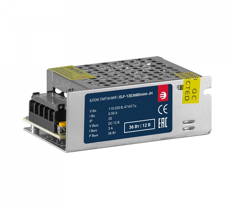 Блок питания ELFLED  ELF-12E36BEmini-JH