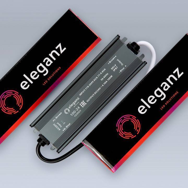 Блок питания с проводом Eleganz  EL-0800