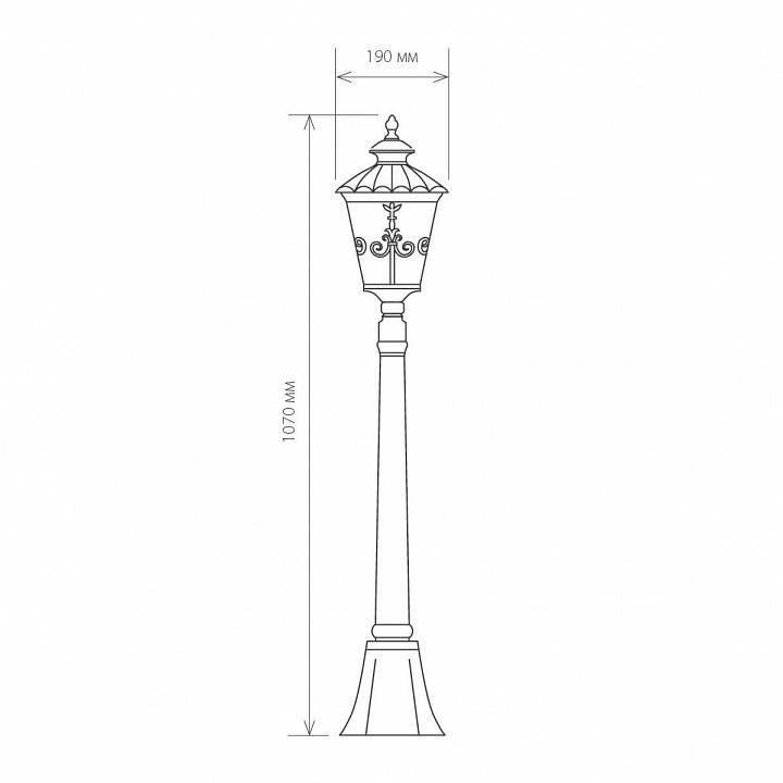 Уличный светильник Elektrostandard Diadema a030677