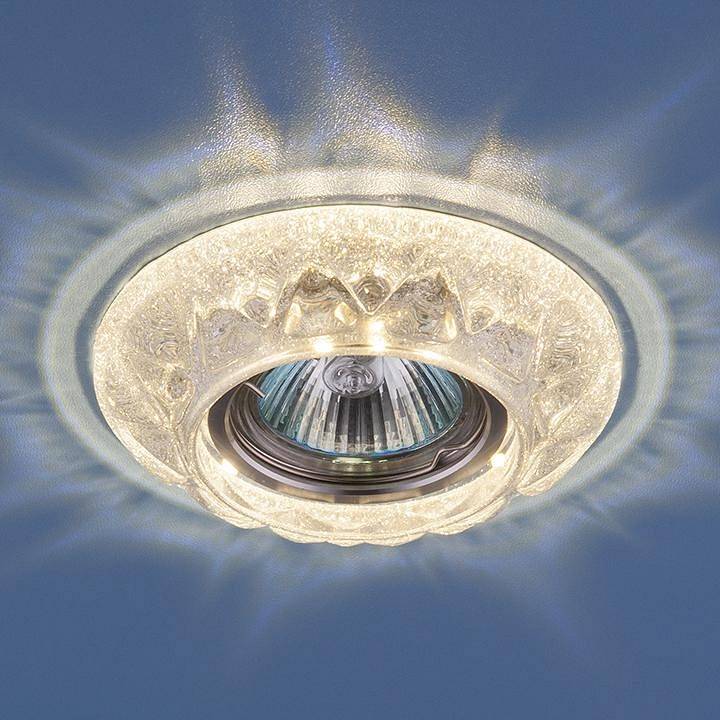 Встраиваемый светильник Elektrostandard 1010 MR16 Черный хром a032804