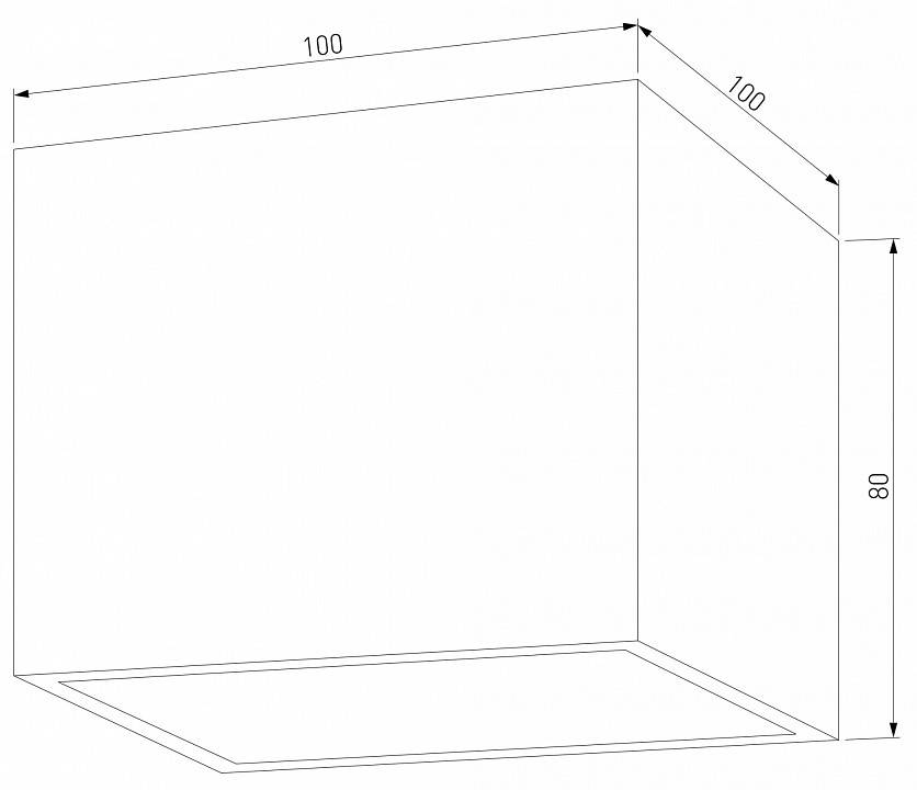 Накладной светильник Elektrostandard Corudo a053071
