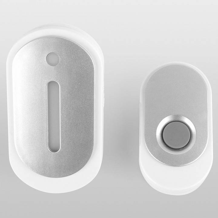 Звонок беспроводной Elektrostandard DBQ28 белый/серебро a056382