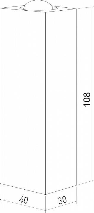 Накладной светильник Elektrostandard Petite 7 Вт 4000 К белый a056599
