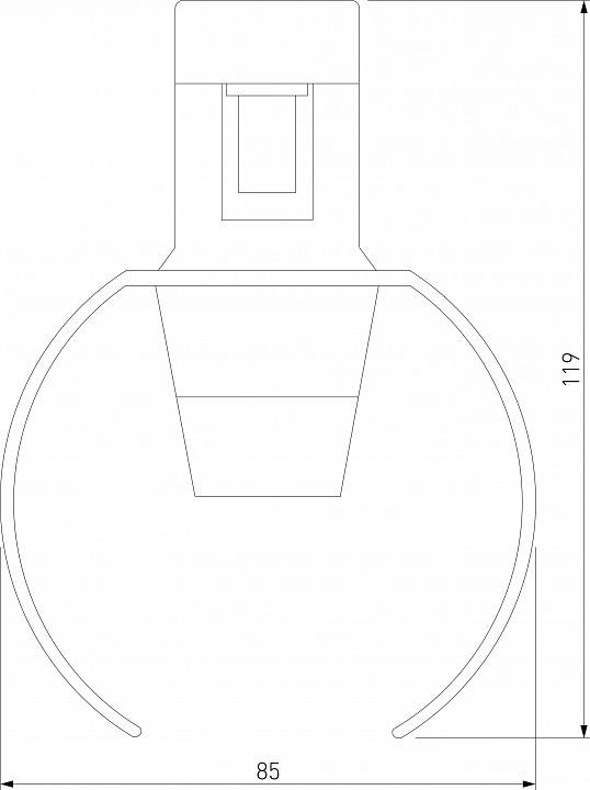 Накладной светильник Elektrostandard Esthetic Magnetic a065420
