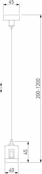 Подвес для трека Elektrostandard Esthetic Magnetic a065441