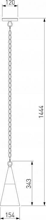 Подвесной светильник Elektrostandard Vesto a066199