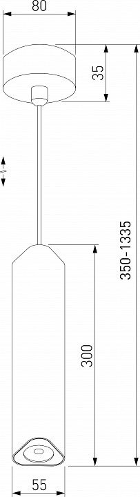 Подвесной светильник Elektrostandard Trio a067067