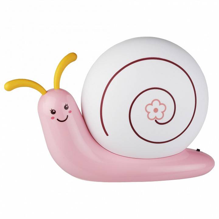 Настольная лампа-ночник Эра NLED-405 0.5 Вт розовый NLED-405-0.5W-P