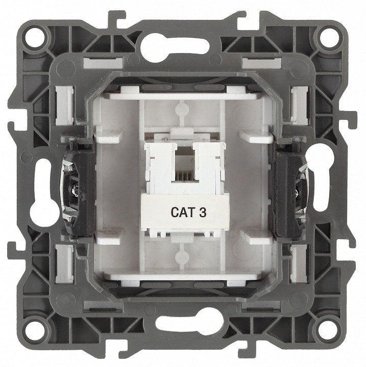 Розетка телефонная RJ-11 без рамки Эра Эра 12 12-3105-01