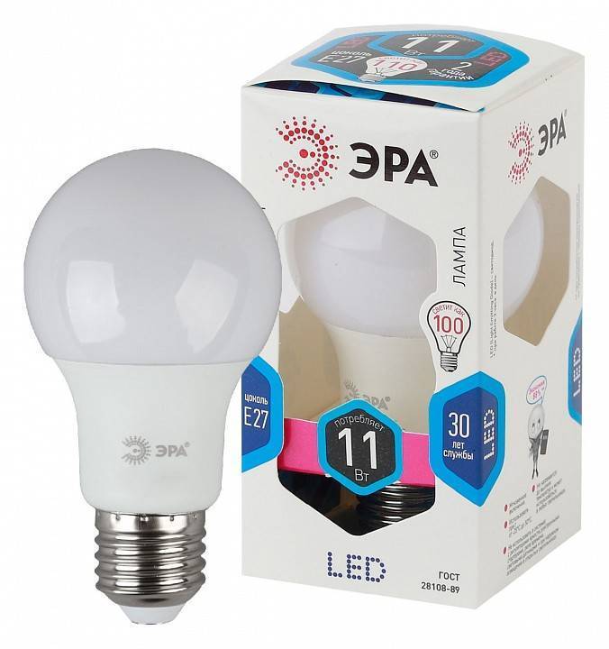 Лампа светодиодная ЭРА STD E27 11 Вт 4000 K Б0029821