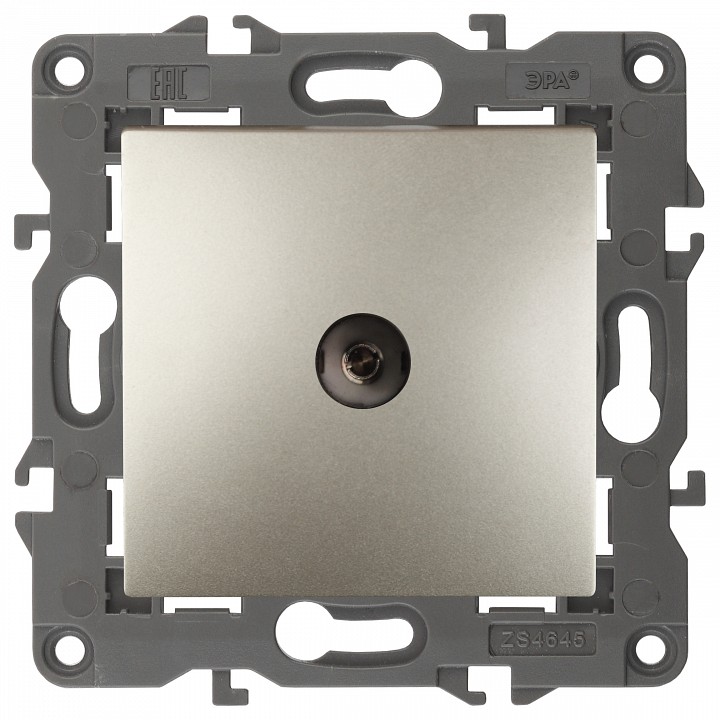 Механизм ТВ-розетки проходной Эра Эра Elegance 14-3102-04