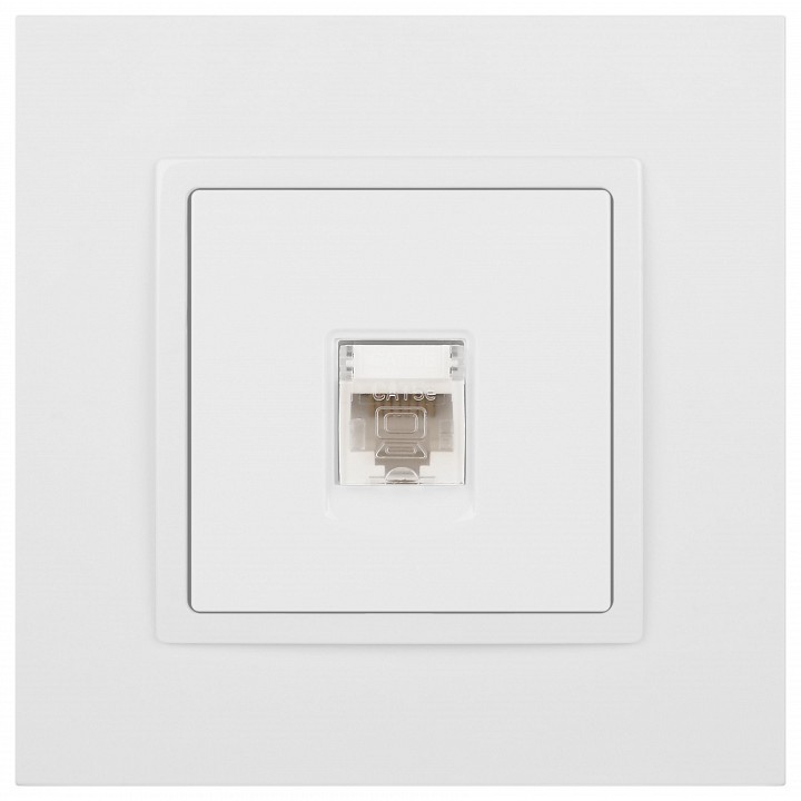 Розетка Ethernet RJ-45 без рамки Эра Эра Elegance 14-3107-01