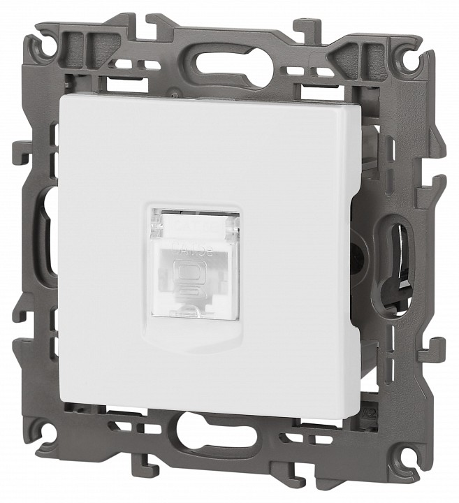 Розетка Ethernet RJ-45 без рамки Эра Эра Elegance 14-3107-01