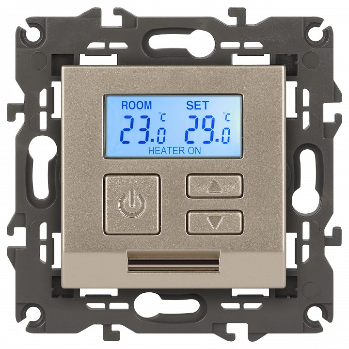 Панель климатическая встраиваемая ЭРА Elegance без рамки 14-4111-04