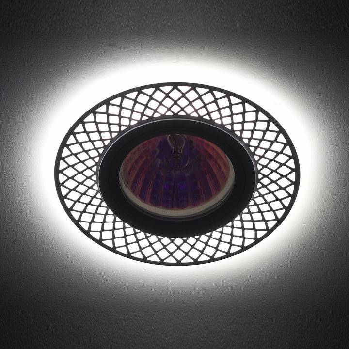 Встраиваемый светильник ЭРА DK LD42 WH/GD