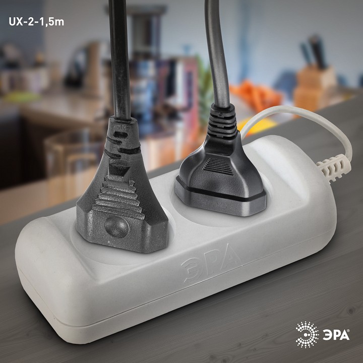 Удлинитель Эра  UX-2-1,5m