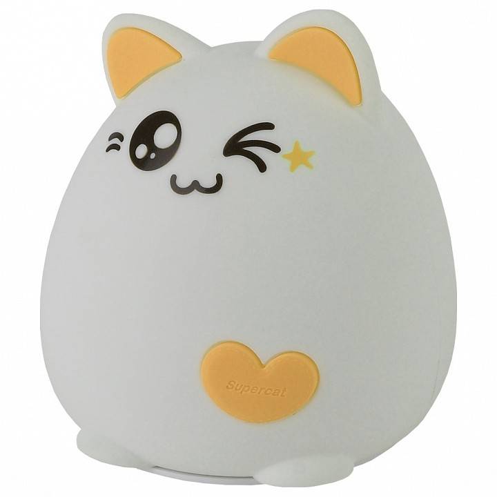 Настольная лампа-ночник Эра NLED-413 1 Вт желтый NLED-413-1W-Y