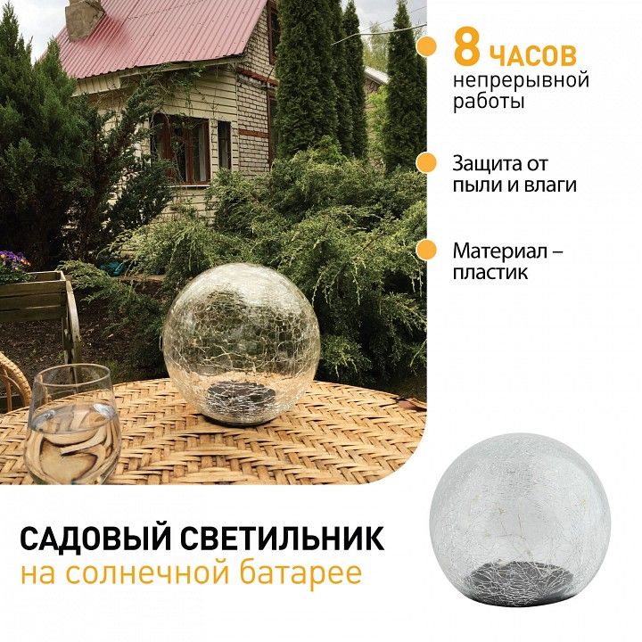 Шар световой Эра  ERASF08-25
