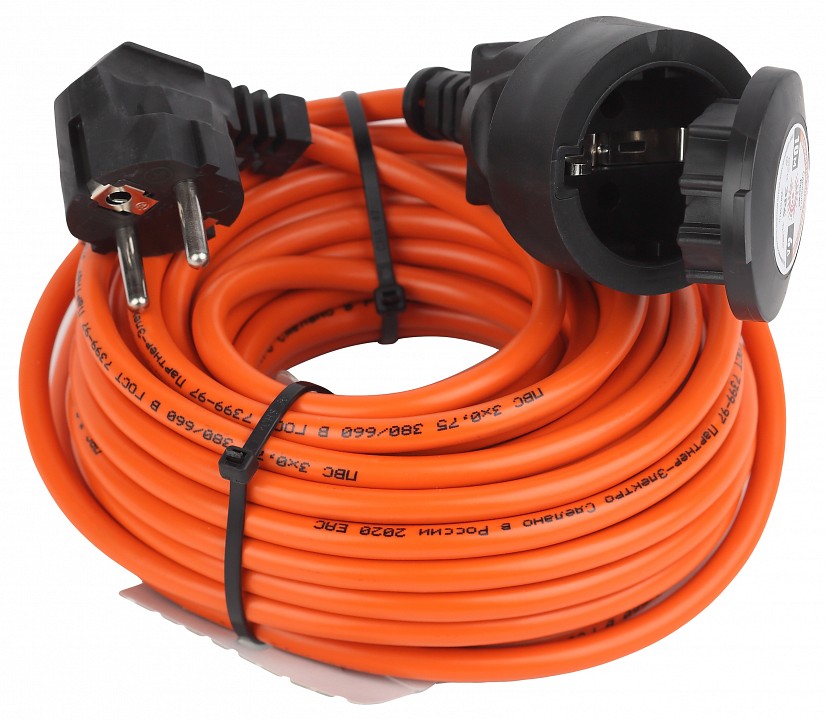 Удлинитель ЭРА UPx-1e-3x0.75-10m 1 розетка 10 м UPx-1e-3x0.75-10m