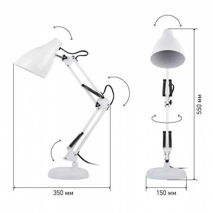 Настольная лампа ЭРА N-123 E27 Б0047196