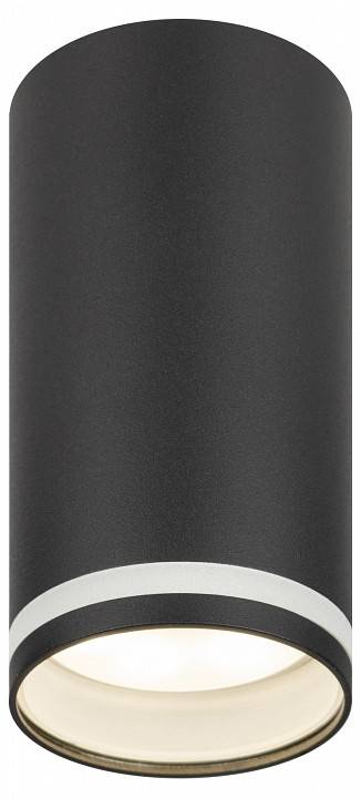 Светильник накладной ЭРА OL16 GU10 BK черный Б0049042