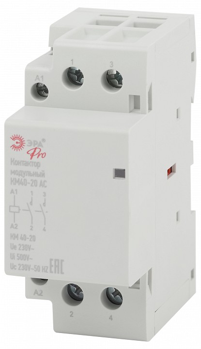 Контактор модульный Эра КМ NO-902-294