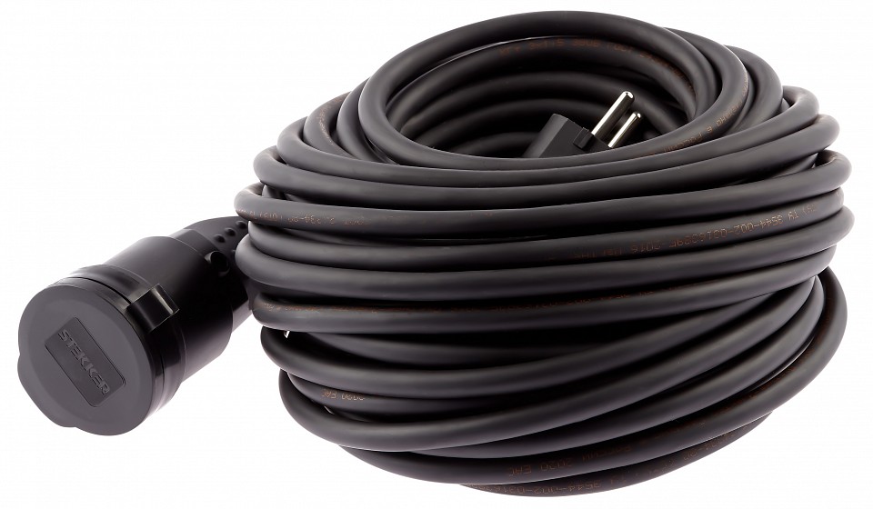 Удлинитель Эра  UPx-1e-3x2,5-20m-IP44(KG)