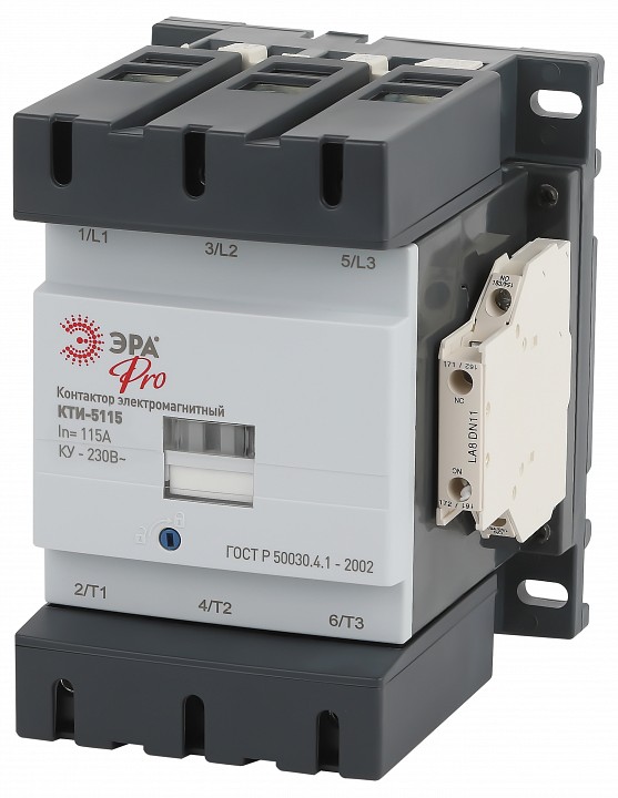 Контактор электромагнитный КТИ Эра КТИ KKT50-115-230-10-E