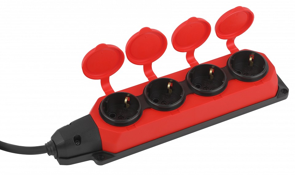 Удлинитель Эра  UK-4e-3x1,5-30m-IP44(KG)