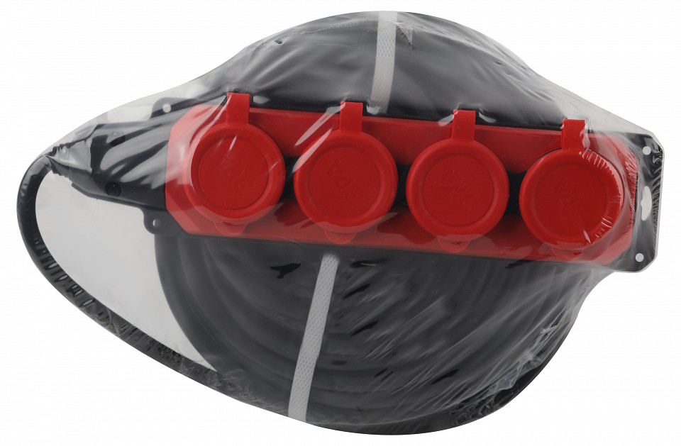 Удлинитель Эра  UK-4e-3x1,5-30m-IP44(KG)