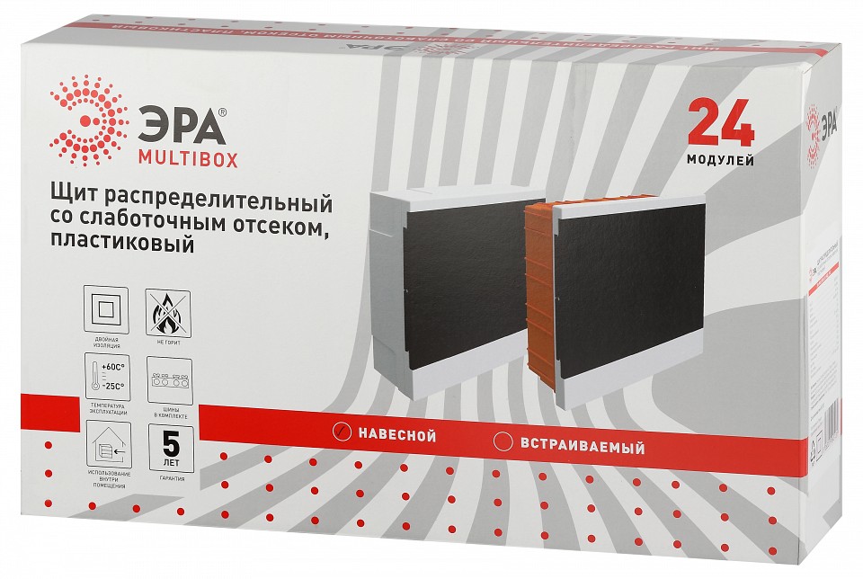 Электрический щиток навесной Эра  bs-24s