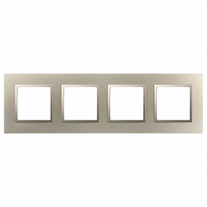 Рамка на 4 поста ЭРА Elegance 14-5014-04