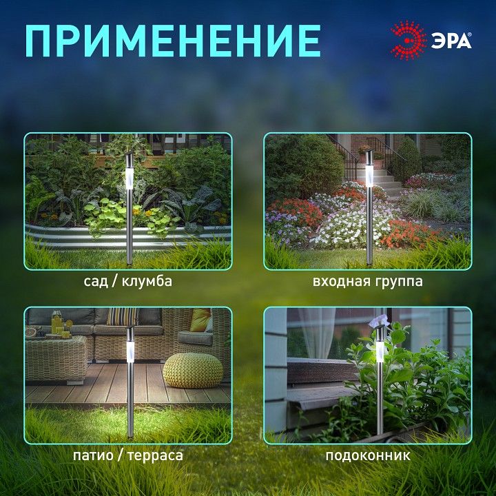 Наземный низкий светильник Эра  ERASF23-16