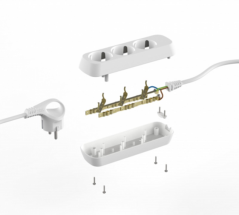 Удлинитель Эра  UDL-10-315-E