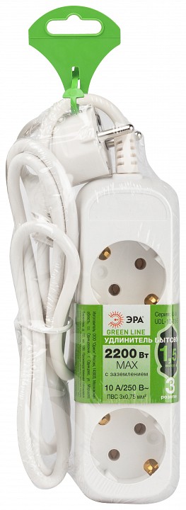 Удлинитель Эра  UDL-10-315-E