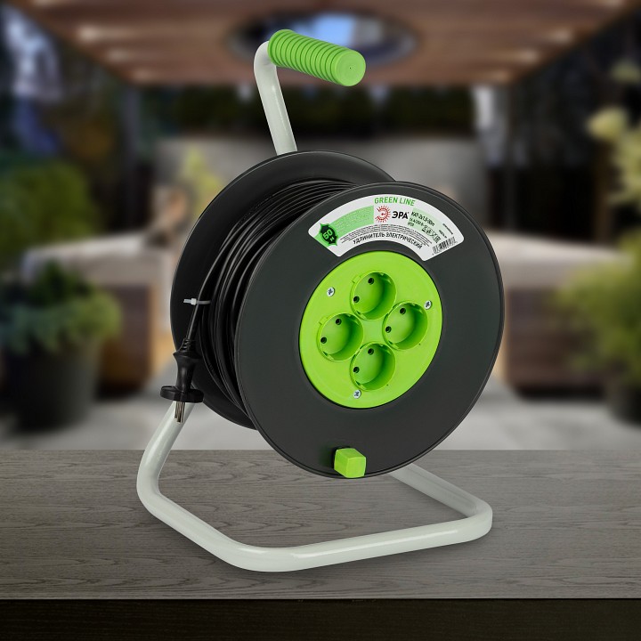 Удлинитель Эра  KAT-2x1.5-50m