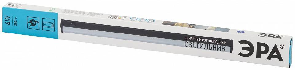 Накладной светильник Эра  LLED-01-04W-4000-B