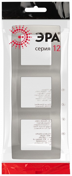 Рамка на 3 поста Эра Эра 12 12-5003-16