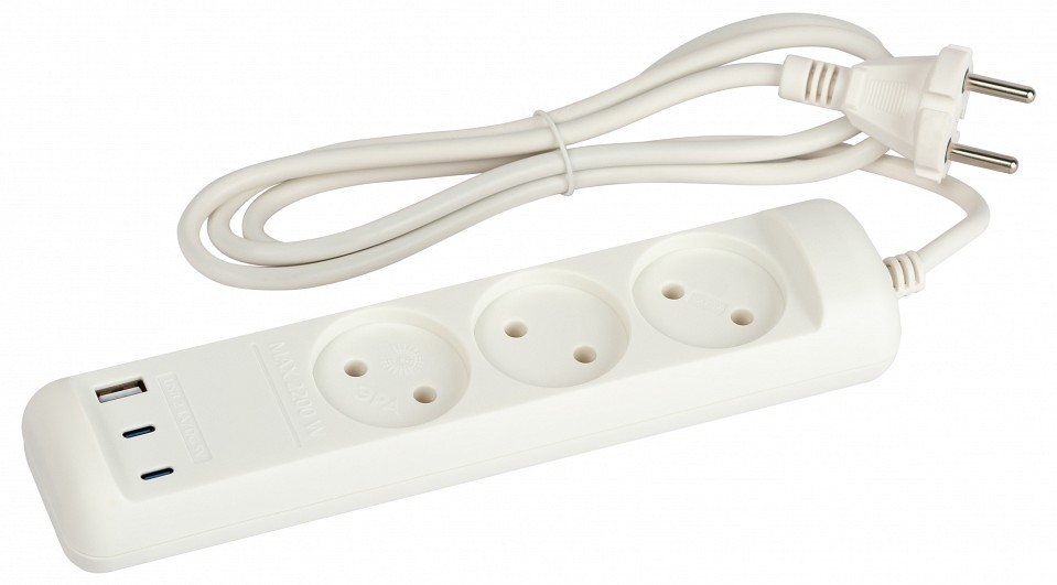 Удлинитель Эра  U-3-1,5m-USB-W