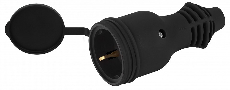 Розетка с заземлением Эра  RX11-B-IP44