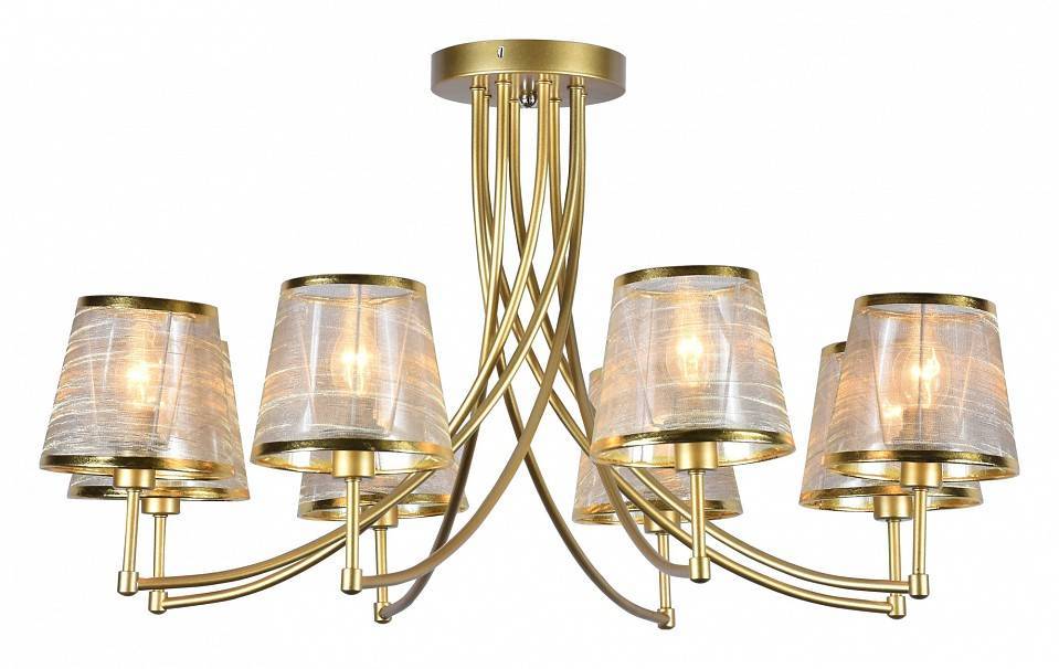 Люстра на штанге Escada Oriole 1126/8PL Gold