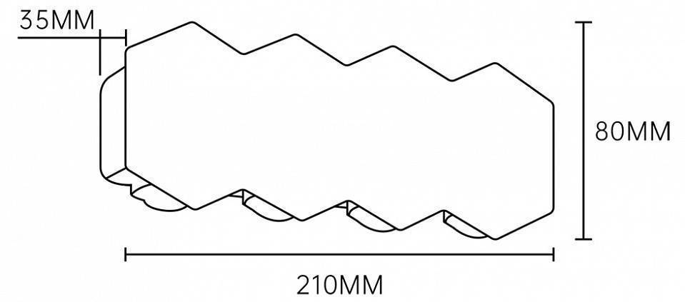 Накладной светильник Escada 30004W/03LED