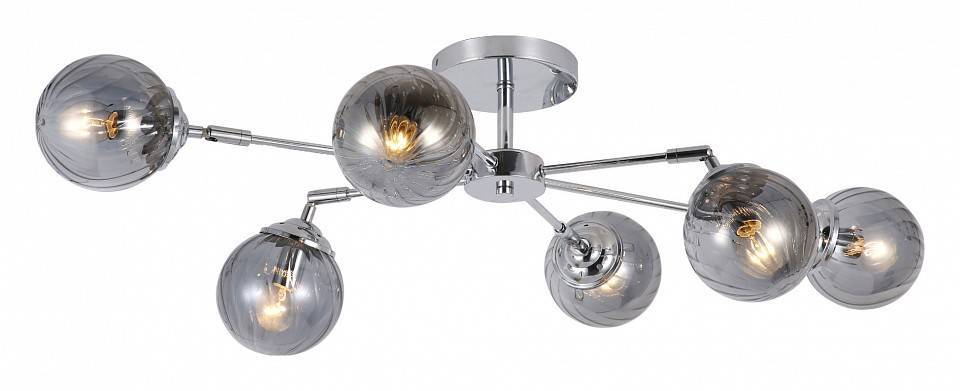 Люстра на штанге EVOLUCE Fasia 6 ламп SLE102202-06