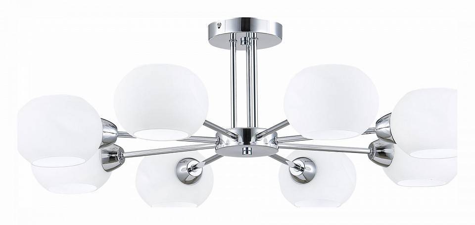 Люстра на штанге EVOLUCE Lanta 8 ламп SLE104302-08