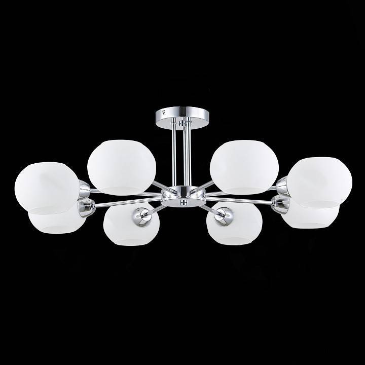 Люстра на штанге EVOLUCE Lanta 8 ламп SLE104302-08