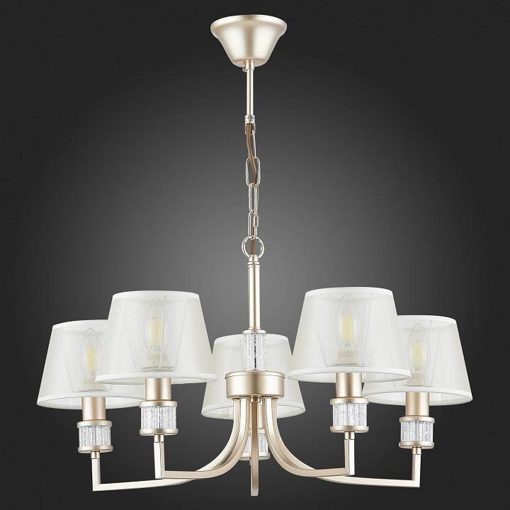 Подвесная люстра EVOLUCE Manila 5 ламп SLE107503-05