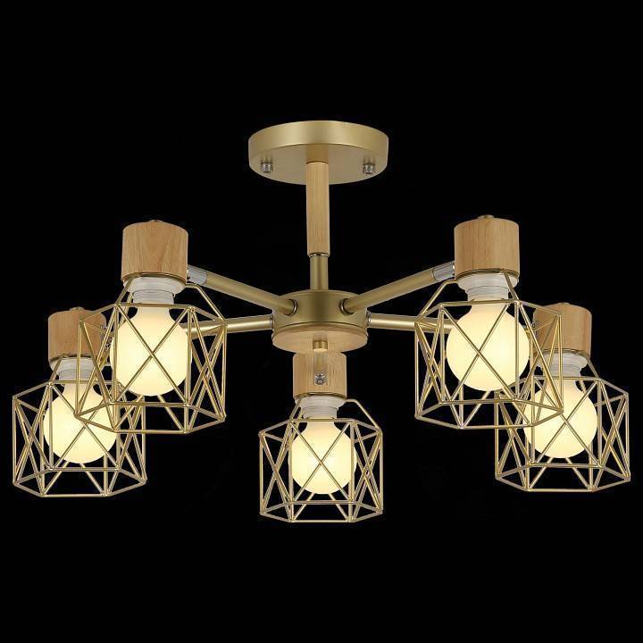 Люстра на штанге EVOLUCE Stelitto 5 ламп SLE110402-05