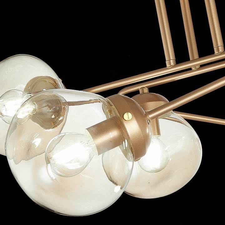 Люстра на штанге EVOLUCE More 8 ламп E14 SLE155702-08