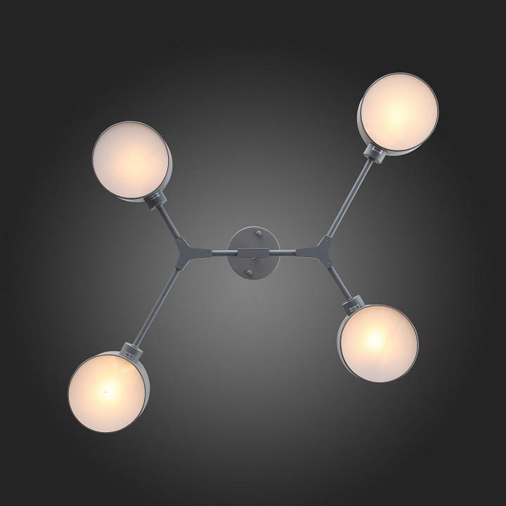 Люстра на штанге EVOLUCE Gimento 4 лампы SLE183702-04