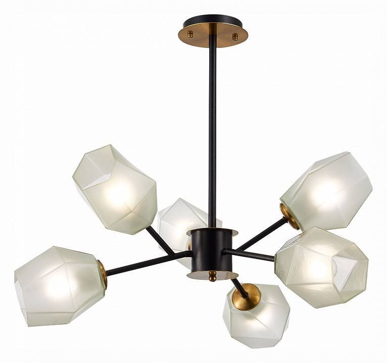 Люстра на штанге EVOLUCE Terramo 6 ламп SLE205102-06